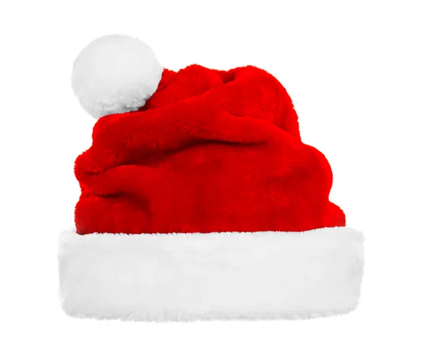 Red Santa Claus hat — Stock Photo, Image