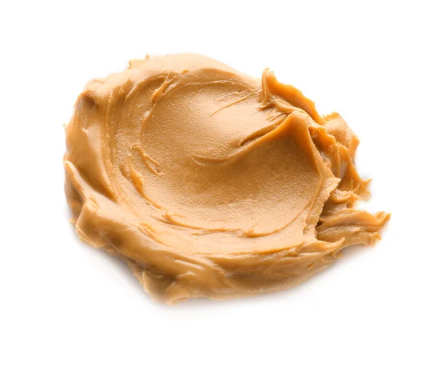 Cremige Erdnussbutter — Stockfoto