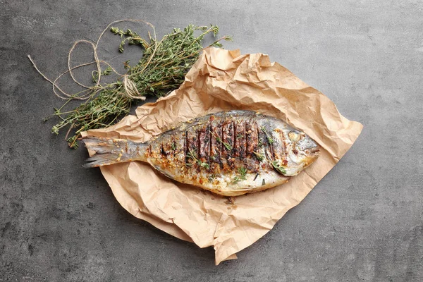 lezzetli kızarmış balık