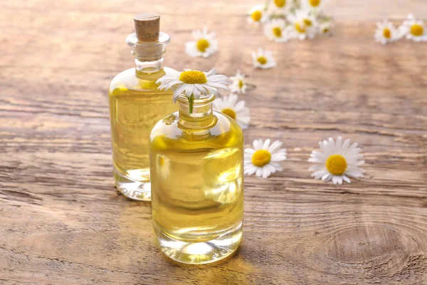 Bottles of essential oil — Stock Photo, Image