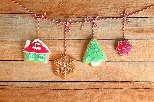 Tasty Christmas homemade cookies — Stock Photo, Image