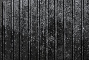 Nervürlü demir döküm dokulu yüzeyi