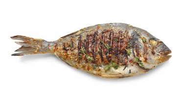 lezzetli kızarmış balık