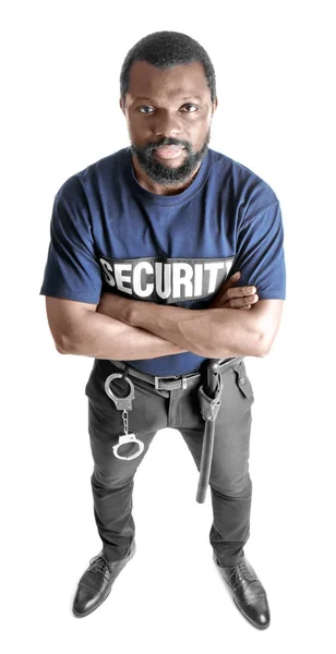 Male security guard — Stock Photo, Image