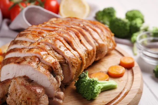 delicious sliced turkey fillet