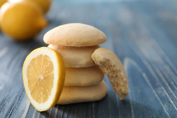 Biscuits avec saveur de citron — Photo