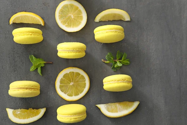  ev yapımı limon macarons 
