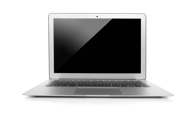 Modern laptop på vit — Stockfoto