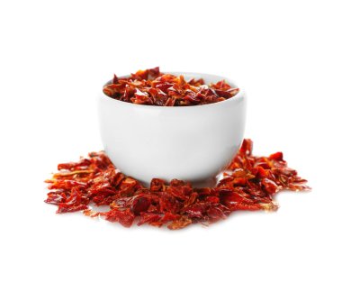 Seramik kase kırmızı biber pul