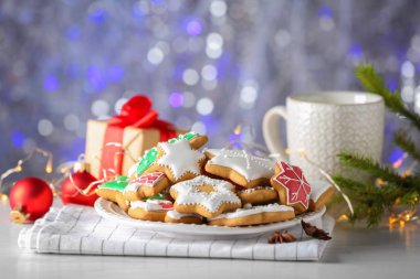 Lezzetli Noel ev yapımı kurabiye 