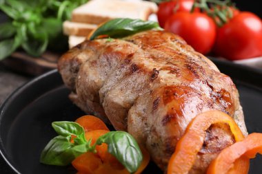 Lezzetli kızarmış Türkiye