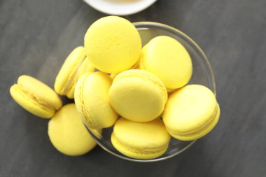 ev yapımı limon macarons 