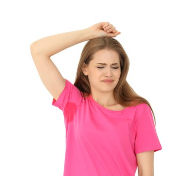 Islak kıyafetleri yerinde olan kadın