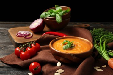 Lezzetli havuç çorbası