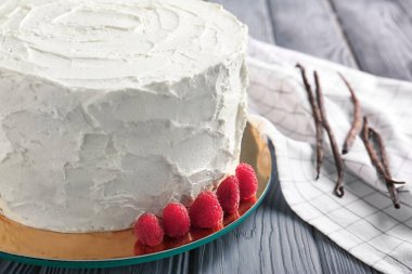 lezzetli vanilyalı pasta 