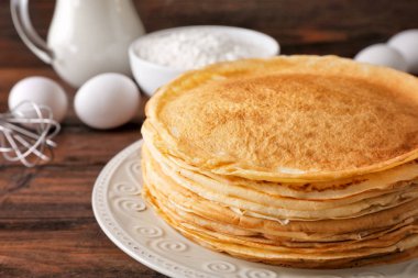 Lezzetli ince krepler.