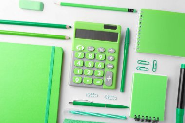 İleti örneği ile yeşil kompozisyon 