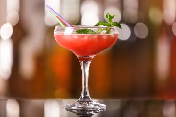 Heerlijke aardbei cocktail — Stockfoto