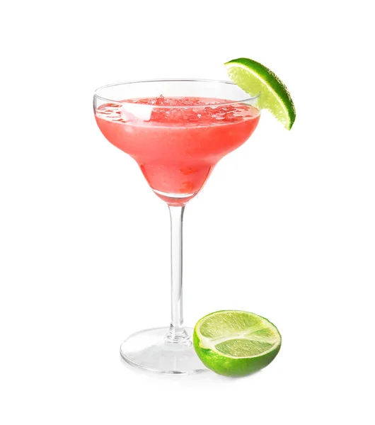 Delicious strawberry cocktail — Stock Photo, Image