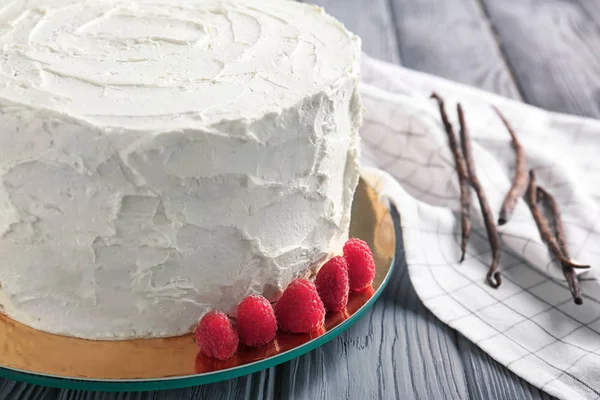 Heerlijk vanille cake — Stockfoto