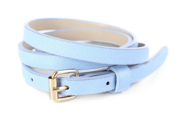 Thin leather belt — Stock Photo, Image