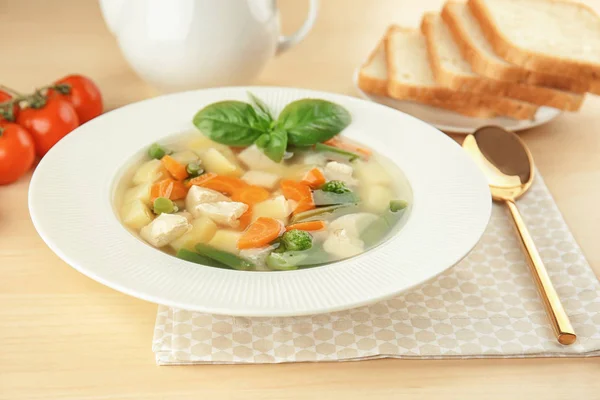 Deliciosa sopa de pavo —  Fotos de Stock