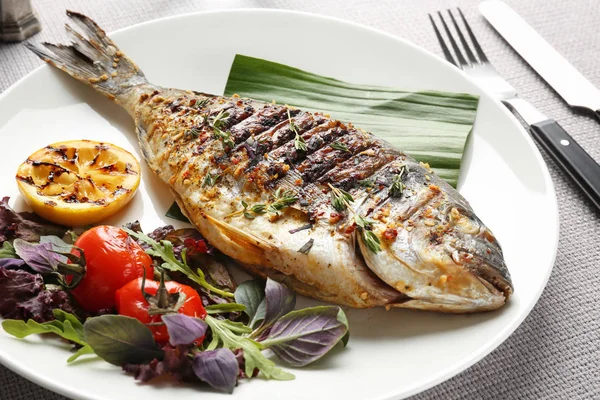 lezzetli kızarmış balık