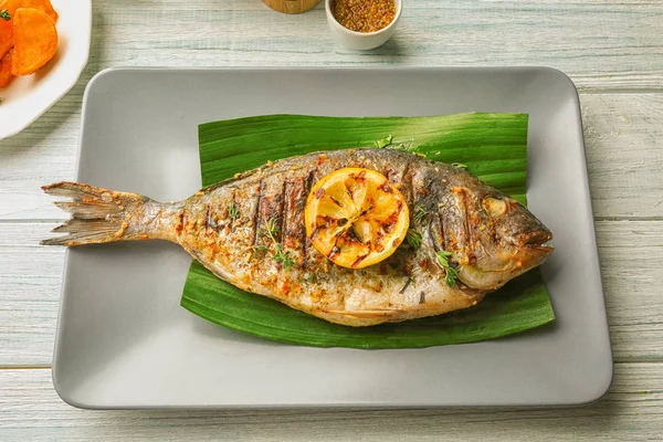 lezzetli kızarmış balık