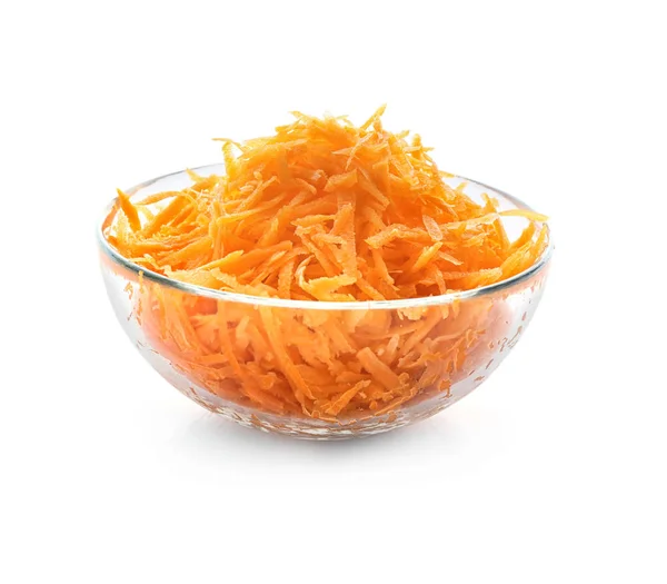 Fresh grated carrot — Stock Photo, Image