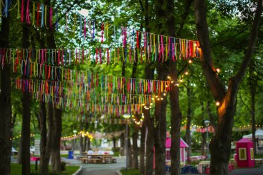 çelenk Park dekor olarak
