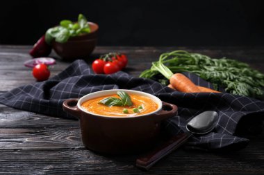 Lezzetli havuç çorbası