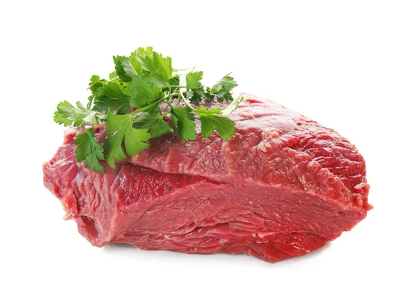 Čerstvé syrové maso — Stock fotografie