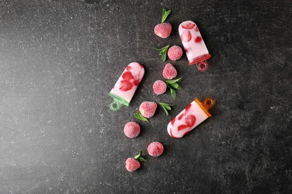 Lezzetli yoğurt dondurma 