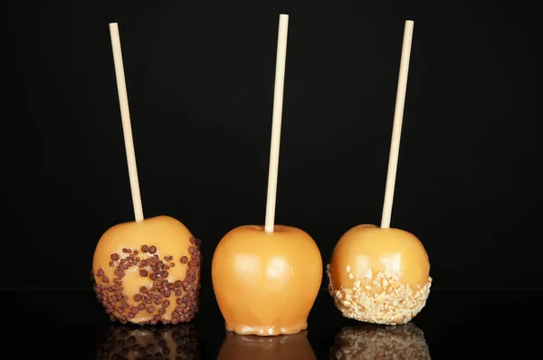 Delicious candy apples — Stock Photo, Image