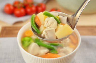 lezzetli Türkiye çorbası 