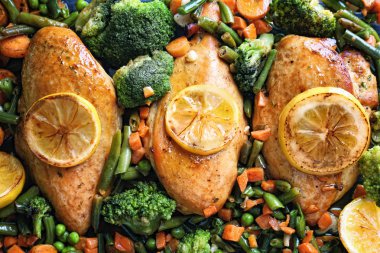 Lezzetli tavuk göğsü