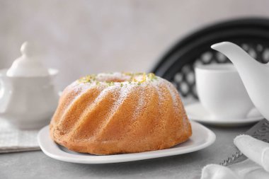 Lezzetli narenciye pasta 