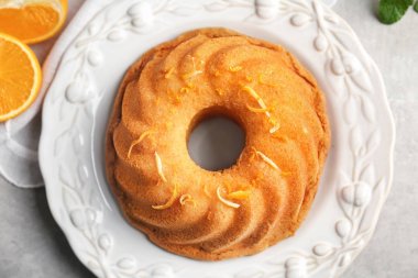 Lezzetli narenciye pasta 