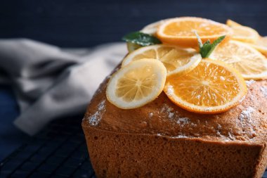 Lezzetli narenciye pasta 