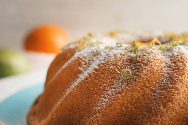 Lezzetli narenciye pasta 