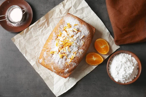 Lezzetli narenciye pasta 