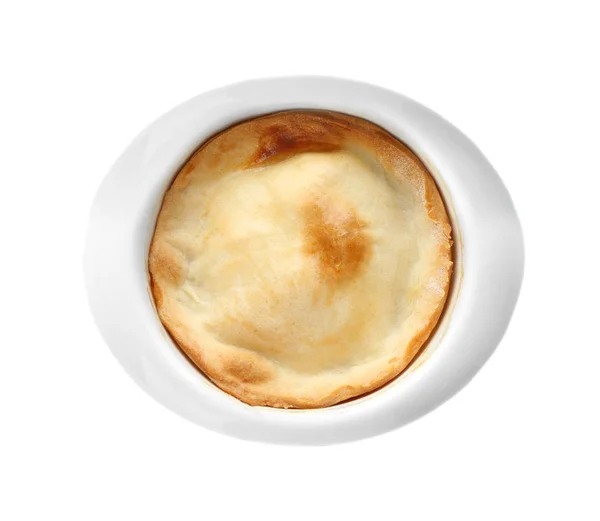 Cangkir Panggang dengan pie kalkun yang lezat — Stok Foto