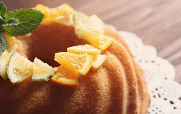 Läcker citrus tårta — Stockfoto