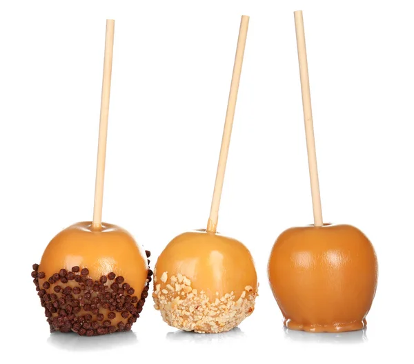 Delicious candy apples — Stock Photo, Image