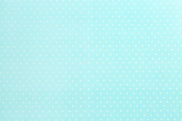 Mint fabric background with polka dot — Stock Photo, Image