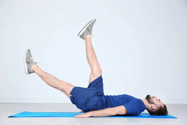 Man opleiding benen — Stockfoto