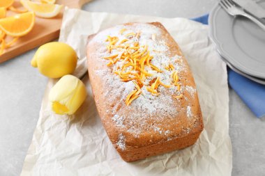 Lezzetli narenciye pasta 