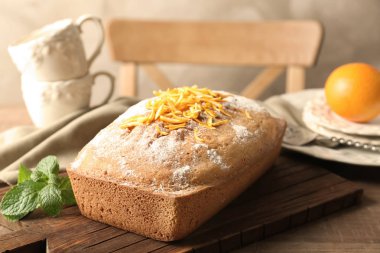 Lezzetli narenciye pasta 