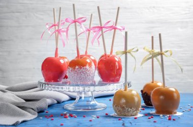 lezzetli şeker elma 