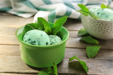 Naneli çikolata chip dondurma